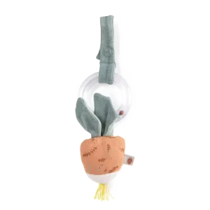 Hochet anneau billes radis – Trois petits lapins – Moulin Roty