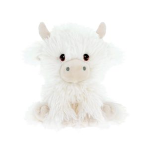 Peluche-vache-shaggy-keeleco-18cm.jpg Peluche Vache Shaggy blanche – KeelEco – 18 cm