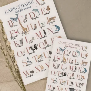 Affiche – Abécédaire des Animaux