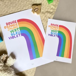 Affiche – Les Couleurs