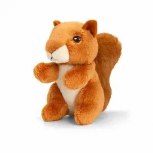 Peluche Ecureuil Roux – KeelEco – 19 cm