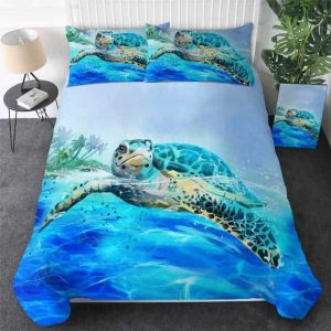 Parure de lit Tortue et Palmiers