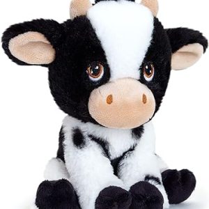 peluche-vache-thonon-les-bains-evian-les-bains-haute-savoie-suisse.jpg Peluche Vache – KeelEco – 18 cm