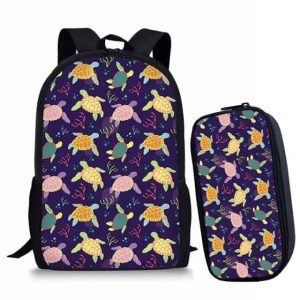 Sac à Dos Tortue Paradis Bleuté Modèle Rêve Mandala