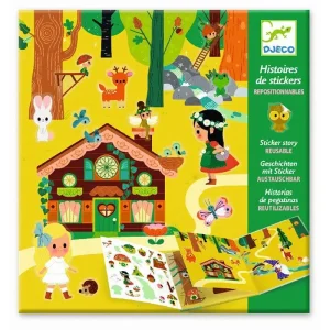 Histoire de stickers – La forêt magique – Djeco